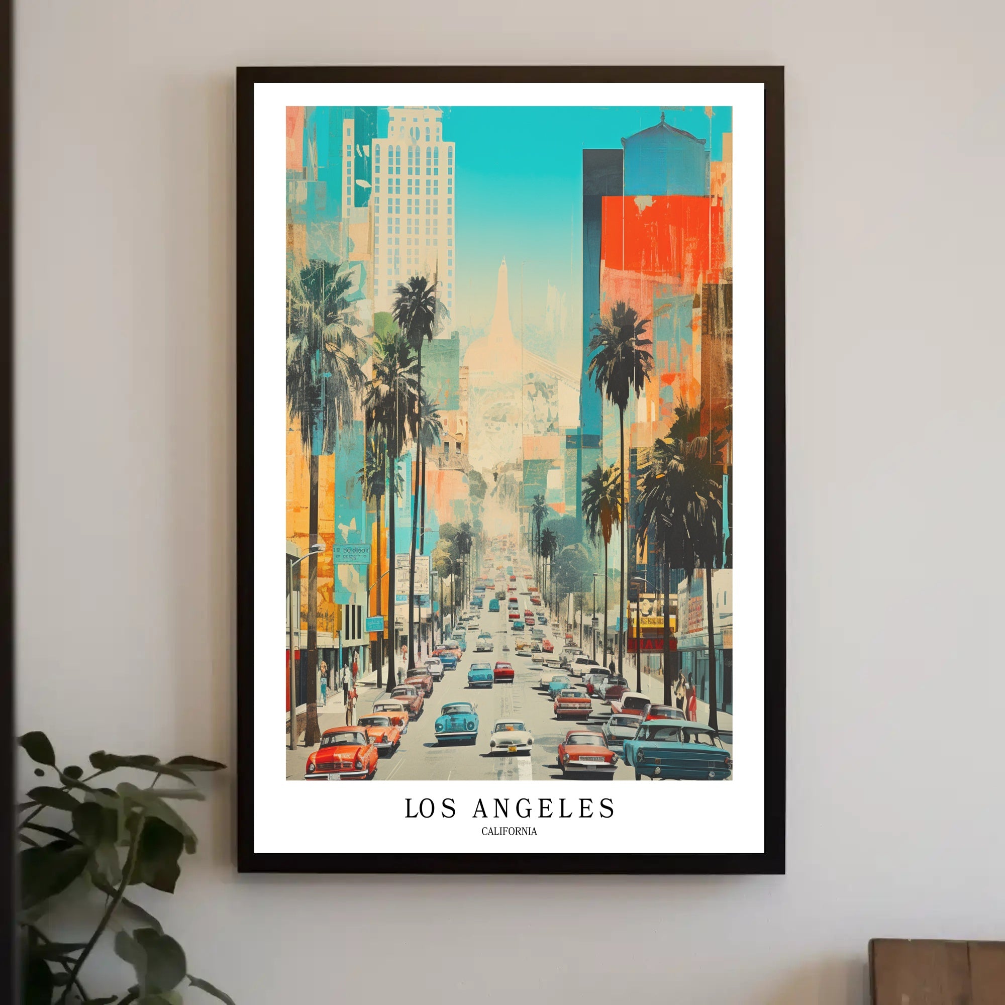 Los Angeles Vibes Poster PosterGoat