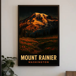 Mount Rainier Poster