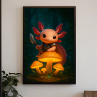 Guardian Of The Enchanted Forest Poster