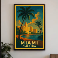Miami, Florida Poster