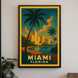 Miami, Florida Poster