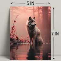 Serenity In The Mist Poster PosterGoat