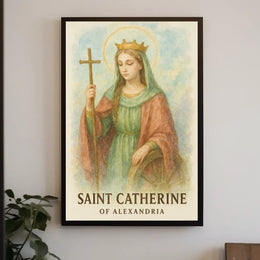Saint Catherine of Alexandria Poster
