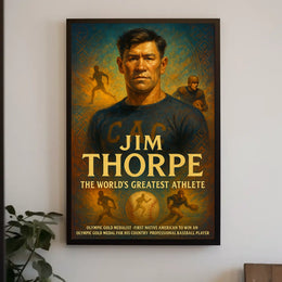 Jim Thorpe The Worlds Greatest Athlete Poster
