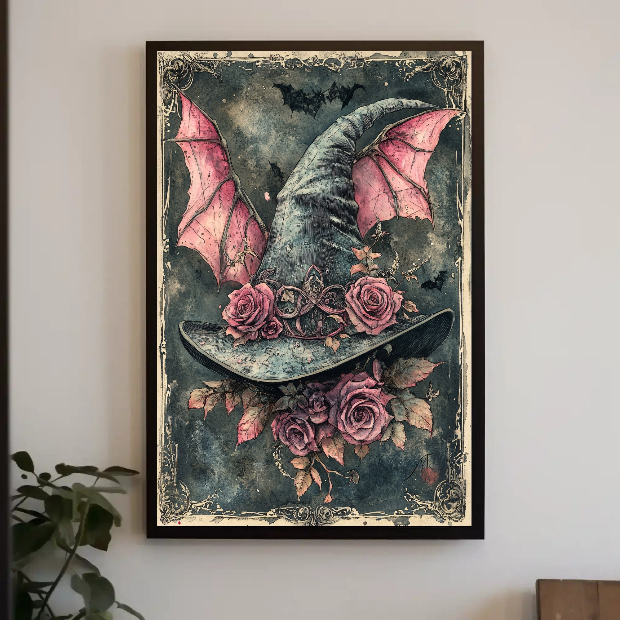 Enchanted WitchS Hat Poster