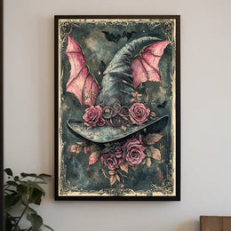 Enchanted WitchS Hat Poster