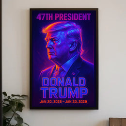 Donald Trump 47Th President Poster