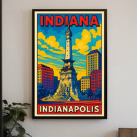 Indianapolis Monument Poster