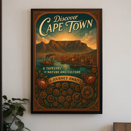 Discover Cape Town Poster