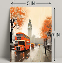 Autumn In London Poster PosterGoat