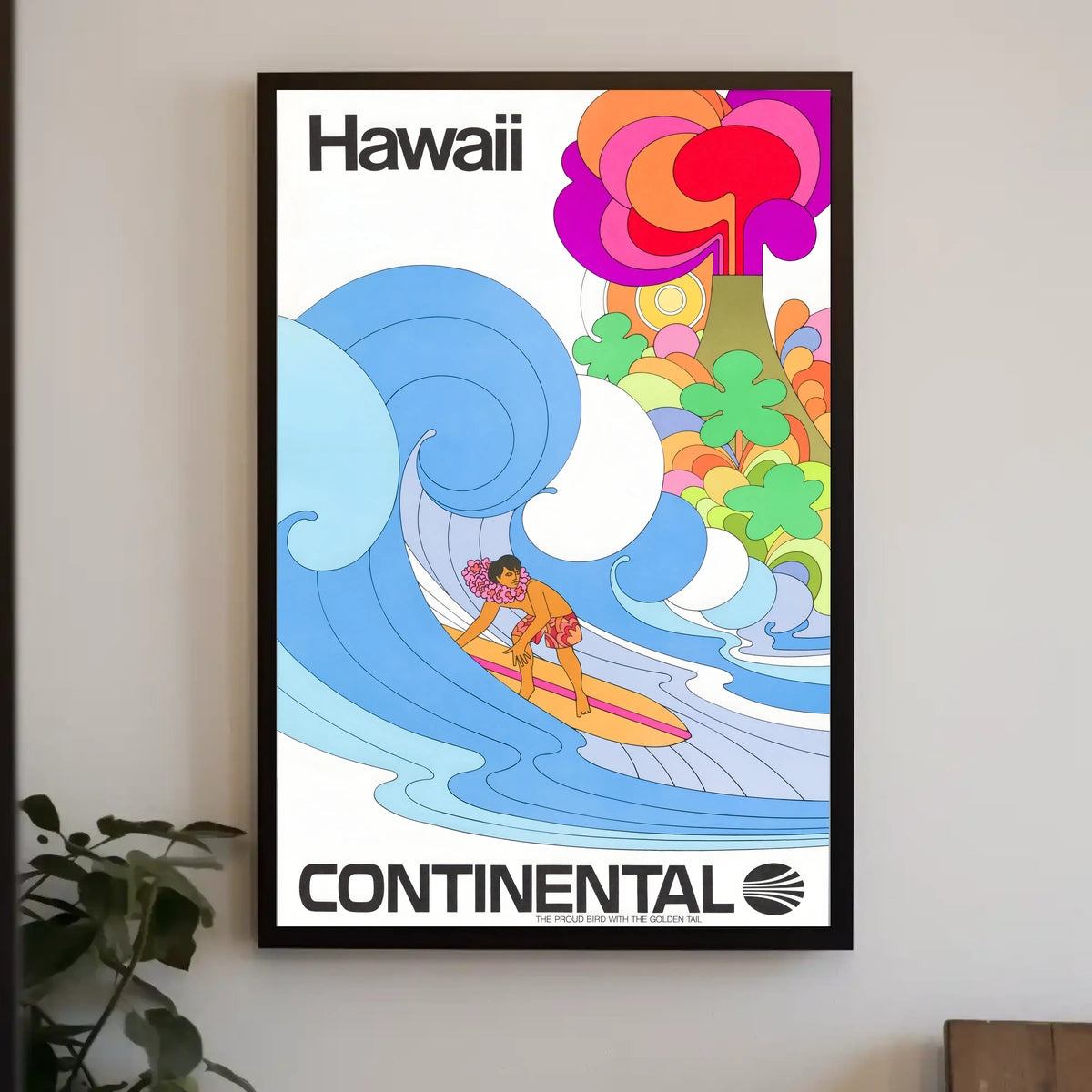 Hawaii Surf Adventure Poster