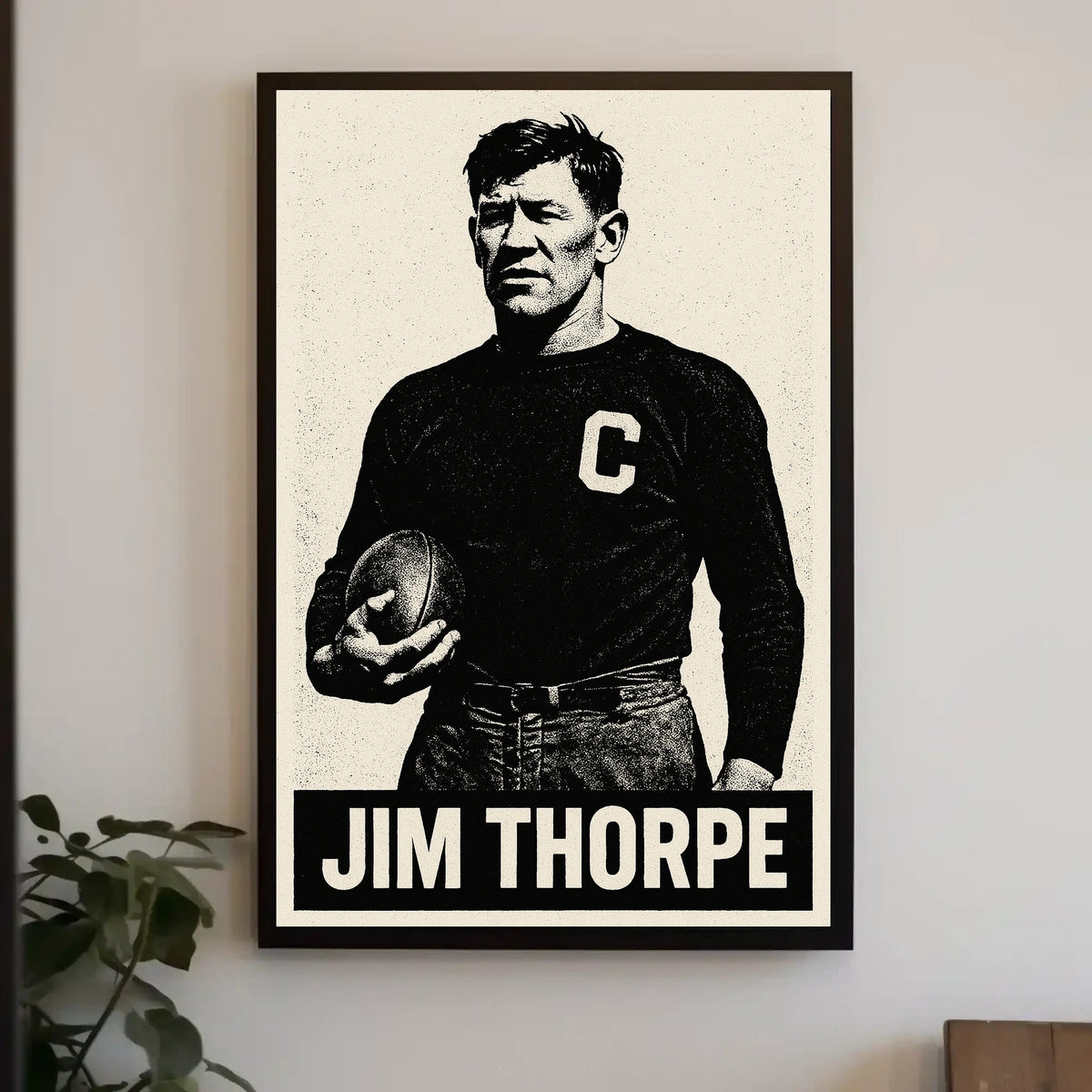 Jim Thorpe Sports Legend Poster