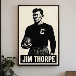 Jim Thorpe Sports Legend Poster