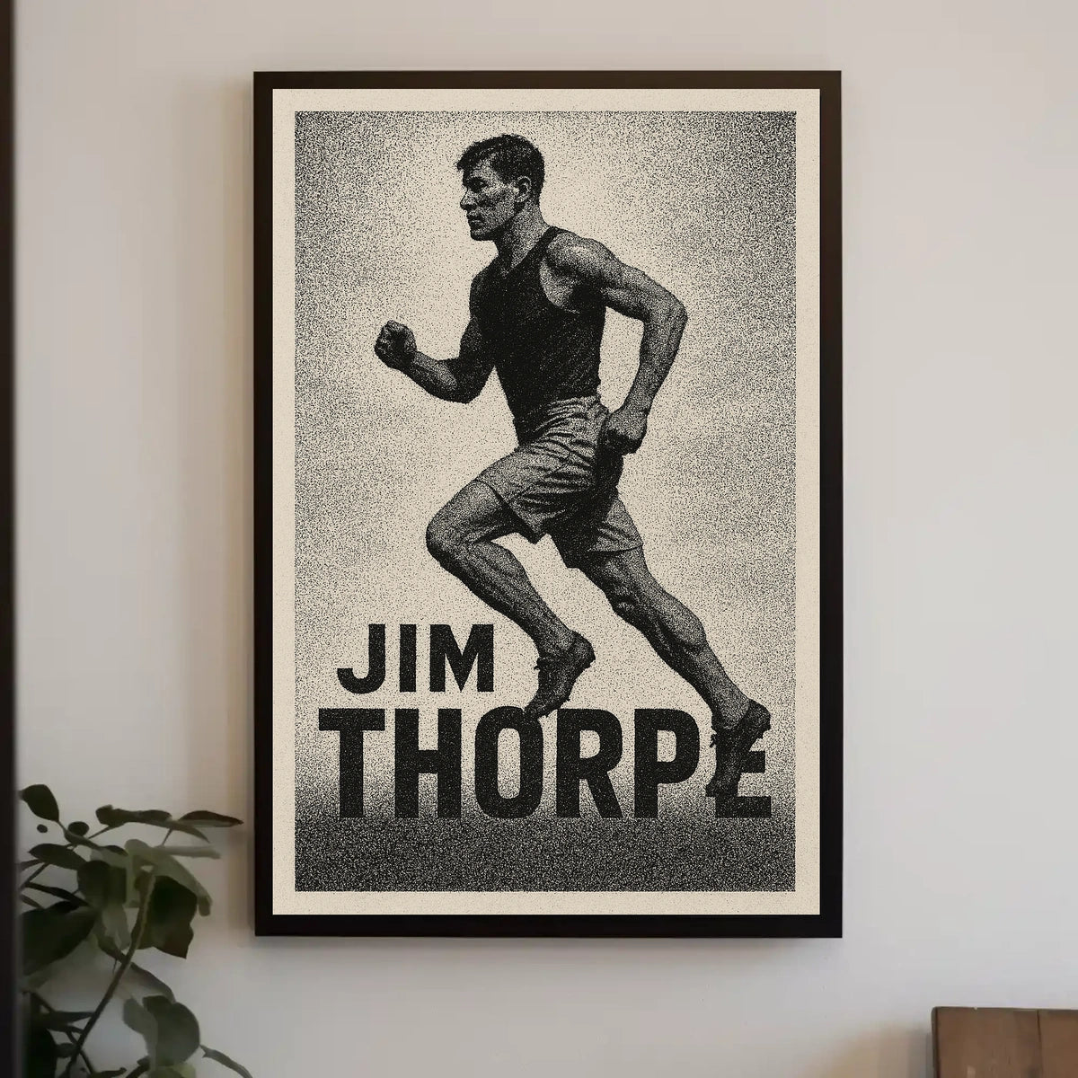 Jim Thorpe Athletic Legend Poster