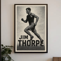 Jim Thorpe Athletic Legend Poster