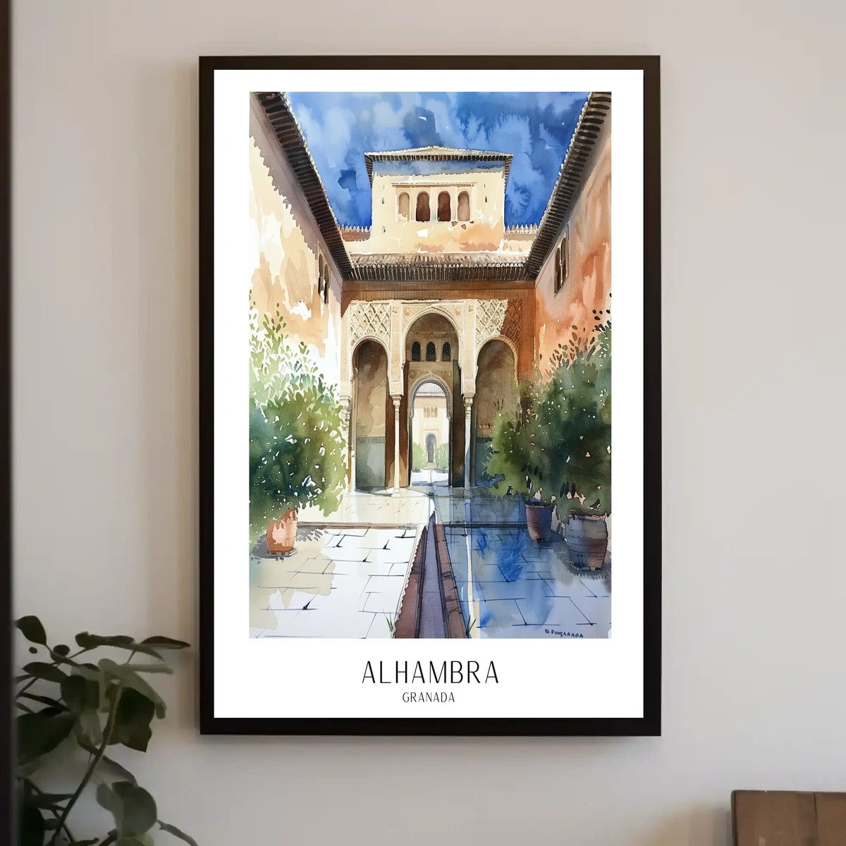 Alhambra Granada Poster