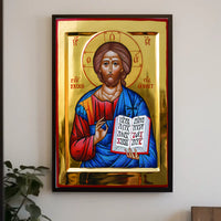 Icon of Christ Pantocrator Poster