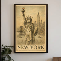 Iconic New York Poster