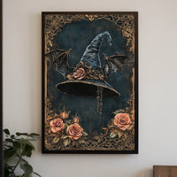 Witch's Hat Gothic Enchantment Artistic Pop Culture Poster