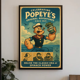 Popeye 1929 Art Poster POP-135