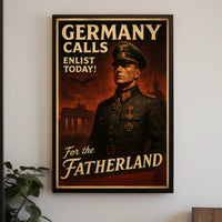 Germany Calls Enlist Today Poster