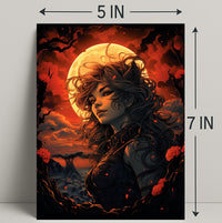 Moonlit Enchantress Poster