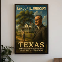 Lyndon B. Johnson 36Th President Poster
