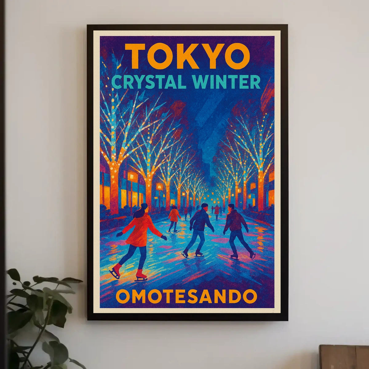 Tokyo Crystal Winter Omotesando Poster