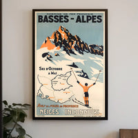 Discover The Basses-Alpes Poster