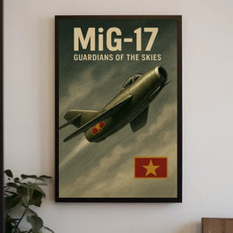MiG-17 Guardians of the Skies Poster