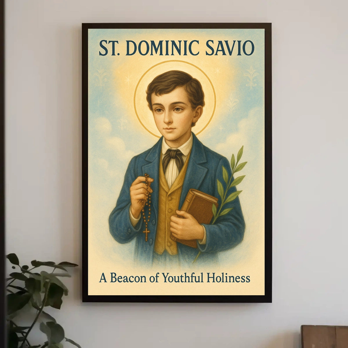 St. Dominic Savio A Beacon of Youthful Holiness Poster