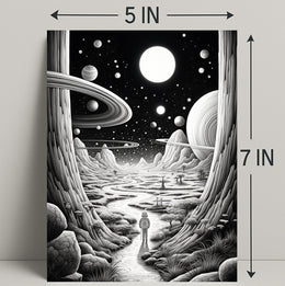 Cosmic Wanderer Poster PosterGoat