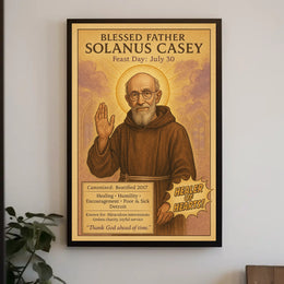 Blessed Father Solanus Casey Poster PosterGoat
