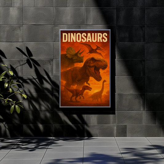 Dinosaurs Movie Poster 1 Vintage Poster