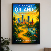 Discover Orlando Poster