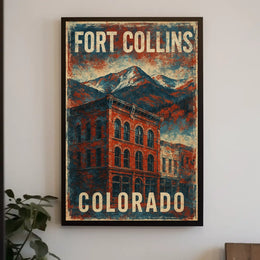 Fort Collins, Colorado Poster