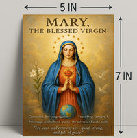 Mary, The Blessed Virgin Poster PosterGoat