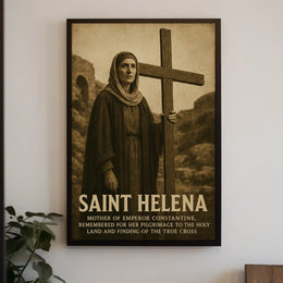 Saint Helena Pilgrim Of The Holy Land Poster