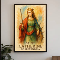 Saint Catherine of Alexandria Poster