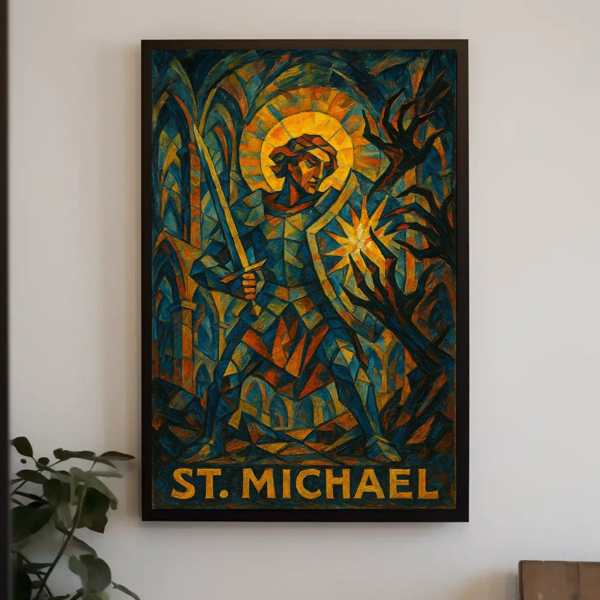 St. Michael Defender Of Light Poster