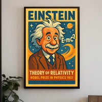Albert Einstein Theory Of Relativity Poster