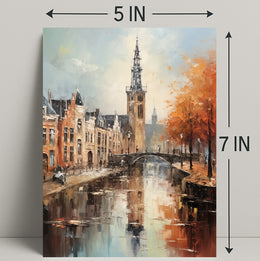 Autumn In Amsterdam Poster