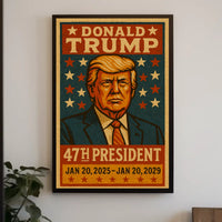 Donald Trump 47Th President Poster