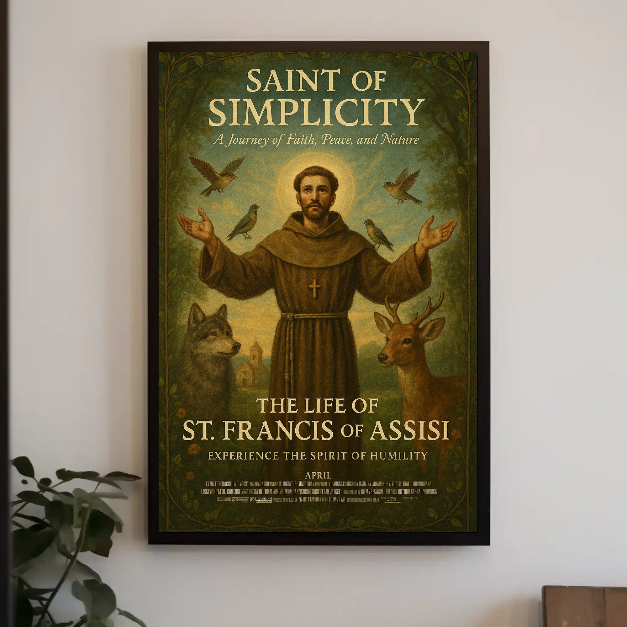 Saint of Simplicity: The Life of St. Francis of Assisi Poster PosterGoat