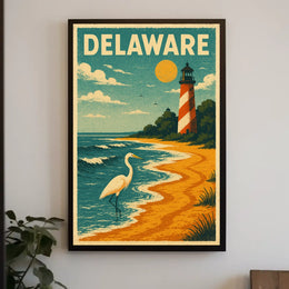 Delaware Coastal Beauty Poster