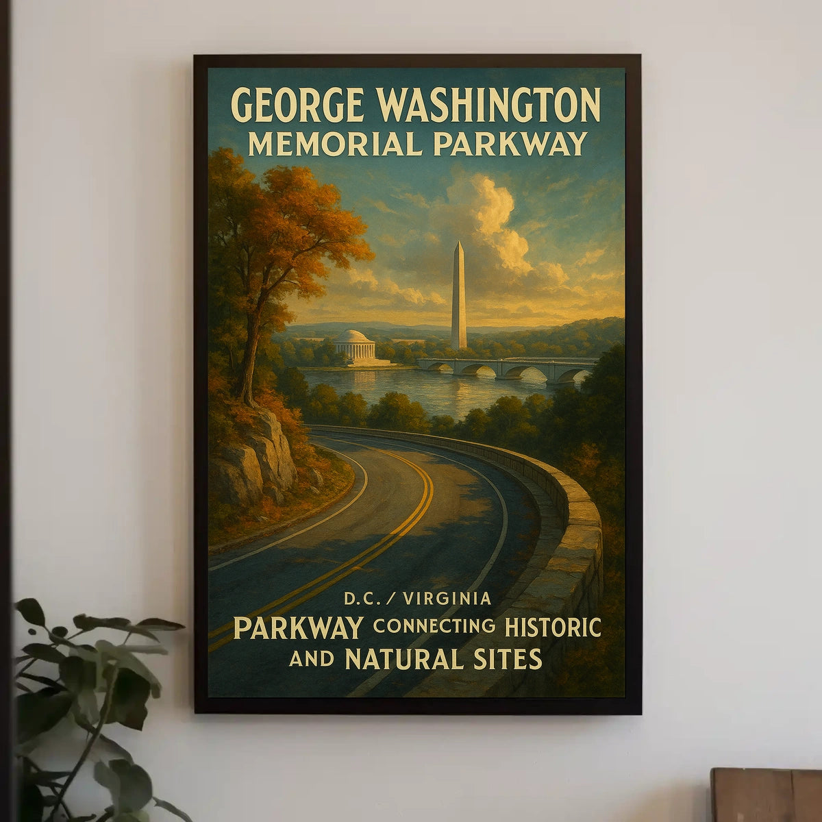 George Washington Memorial Parkway Poster