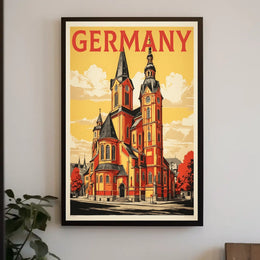 Architectural Beauty of Germany Poster