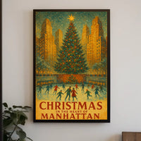 Christmas in Manhattan Poster