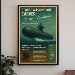 George Washington Carver  Innovation Below the Surface Poster PosterGoat