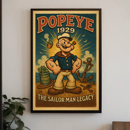 Popeye 1929 Art Poster POP-50